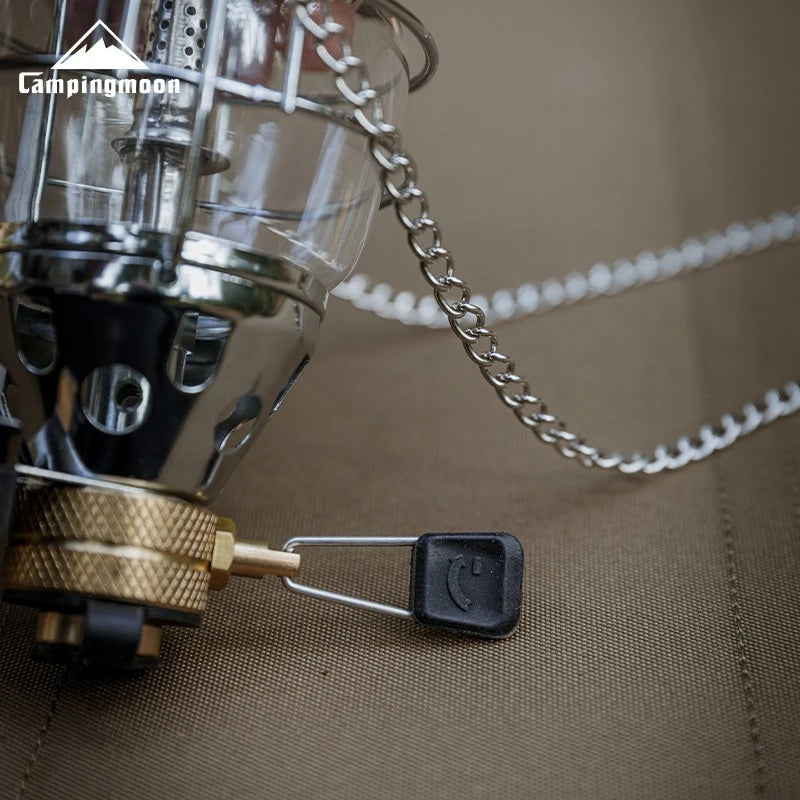 CAMPINGMOON Outdoor Lighting, Tent Light, Medium-sized Portable Small Lantern, Campsite Gas Light