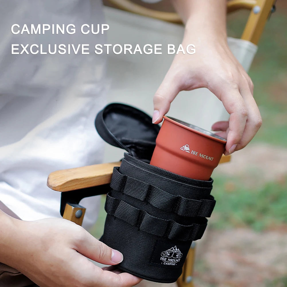 Outdoor Camping Bag Portable Sundries Storage Bag Lightweight Camping Accessory Bag with Hanging Holes Camping Accessories