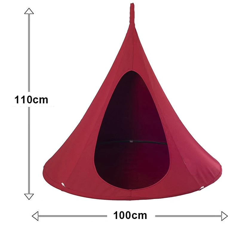 Hammock Outdoor Camping Travel Hammock Waterproof Hanging Hammock Sofa Hanging Swing Garden Hanging Tent Terrace Decoration