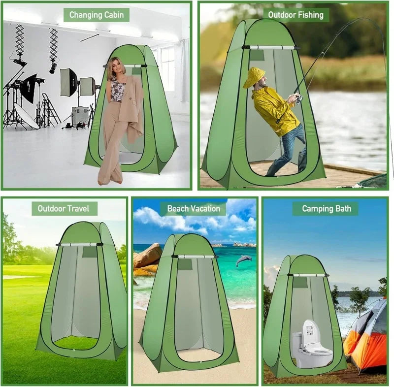 Pop Up Privacy Shower Tent - Portable Changing Tent for Camping, Beach & Hiking , Quick Setup & Full Coverage