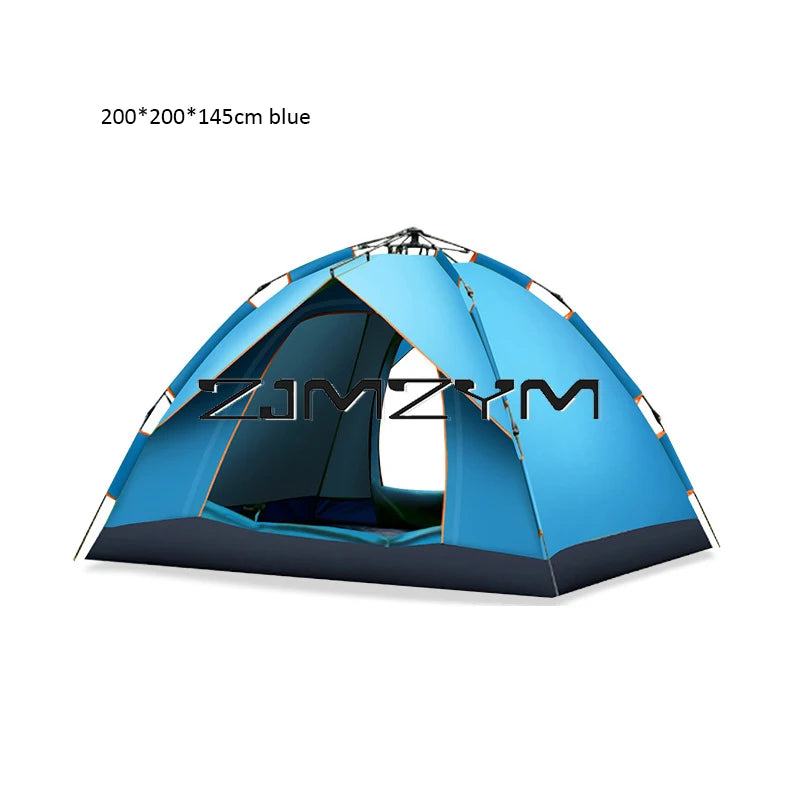 Tent Outdoor Camping Automatic Tent Quick Opening Camping Supplies Fake Double Folding Camping Tent