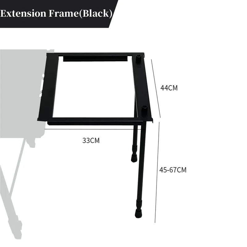 IGT Table igt 4 Unit Table Camping Folding Table Portable Lightweight  Aluminum Alloy  Desk BBQ Dinning Outdoor Camping Desk