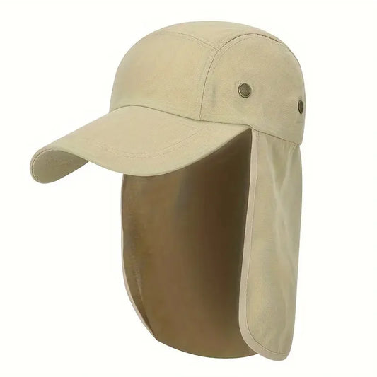 1 Piece Sun Protection Hat Fishing Hat Outdoor Mountaineering Sun Hat Face Cover Shawl Hat