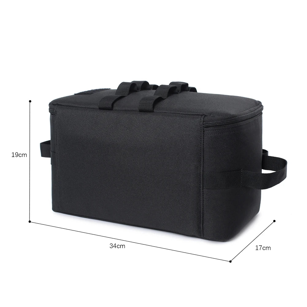 Practical Organizer Bags Multifunctional Camping Storage Bags 600D Oxford Gas Stove Canister Pot Carry Bags Outdoor Equipment