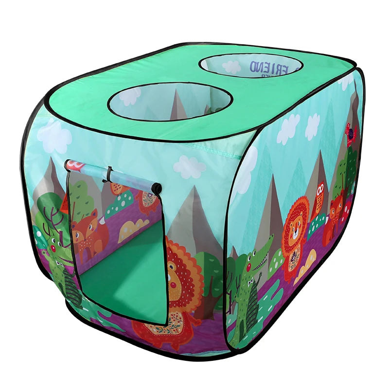 Children's Tent Game House Indoor and Outdoor No Installation Kindergarten Foldable Family Toy House
