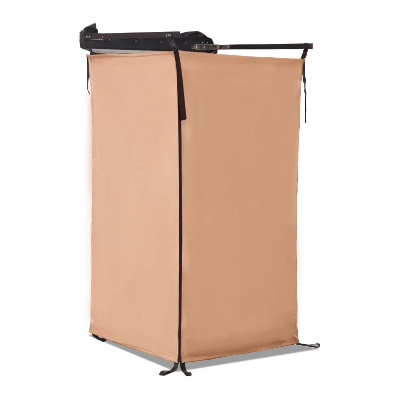 Custom Outdoor Car Side Bath Tent Shower Tent Car Bath Tent Folding Portable Camping Portable Toilet Changing