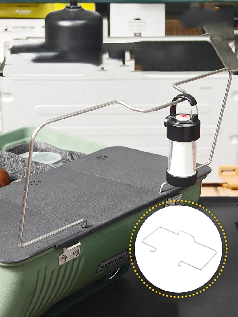 For Stanley Lunch Box 9.4L Camping Gear  Ultralight Aluminum Portable Table Plate Felt Lining Picnic Camping Outdoor Accessory