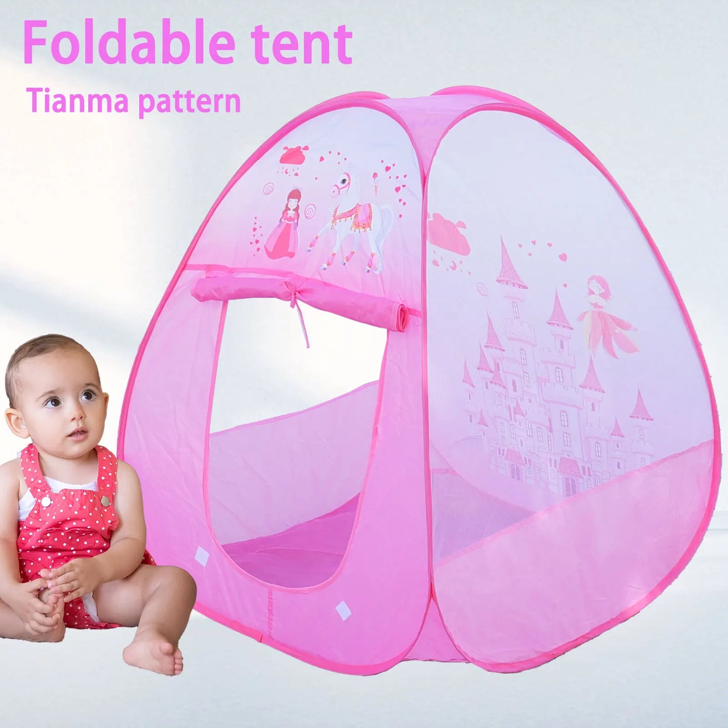 Children'S PENESAS Tent, Indoor Bed, Small House, Castle, Princess House, Sleeping, Boys And Girls Playing, Toys, Secret Base