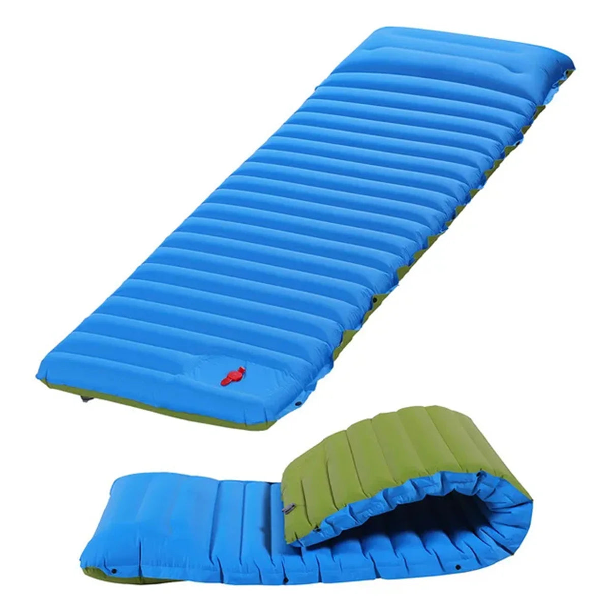 Ultra-Light Sleeping Mat 4" Thick Ultra-Light Self-Inflating Sleeping Mat for Camping, Beach Picnics &Outdoor Adventures Air Pad