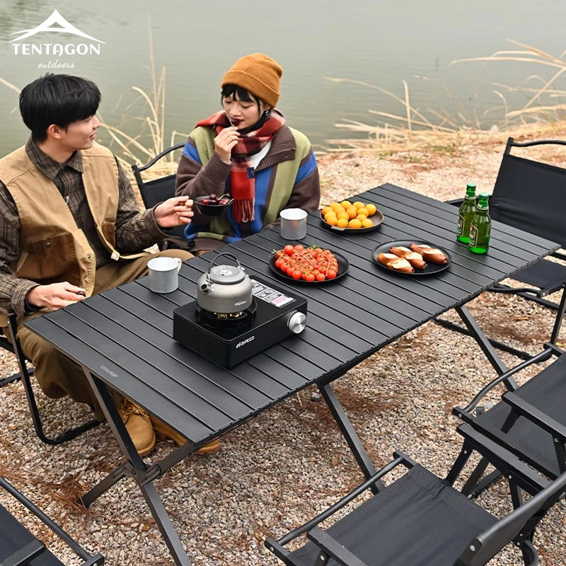 Camping Folding Table Mounted Rent House Picnic Table Portable Egg Roll Table Picnic Outdoor lightweight Camp BBQ Grill Table