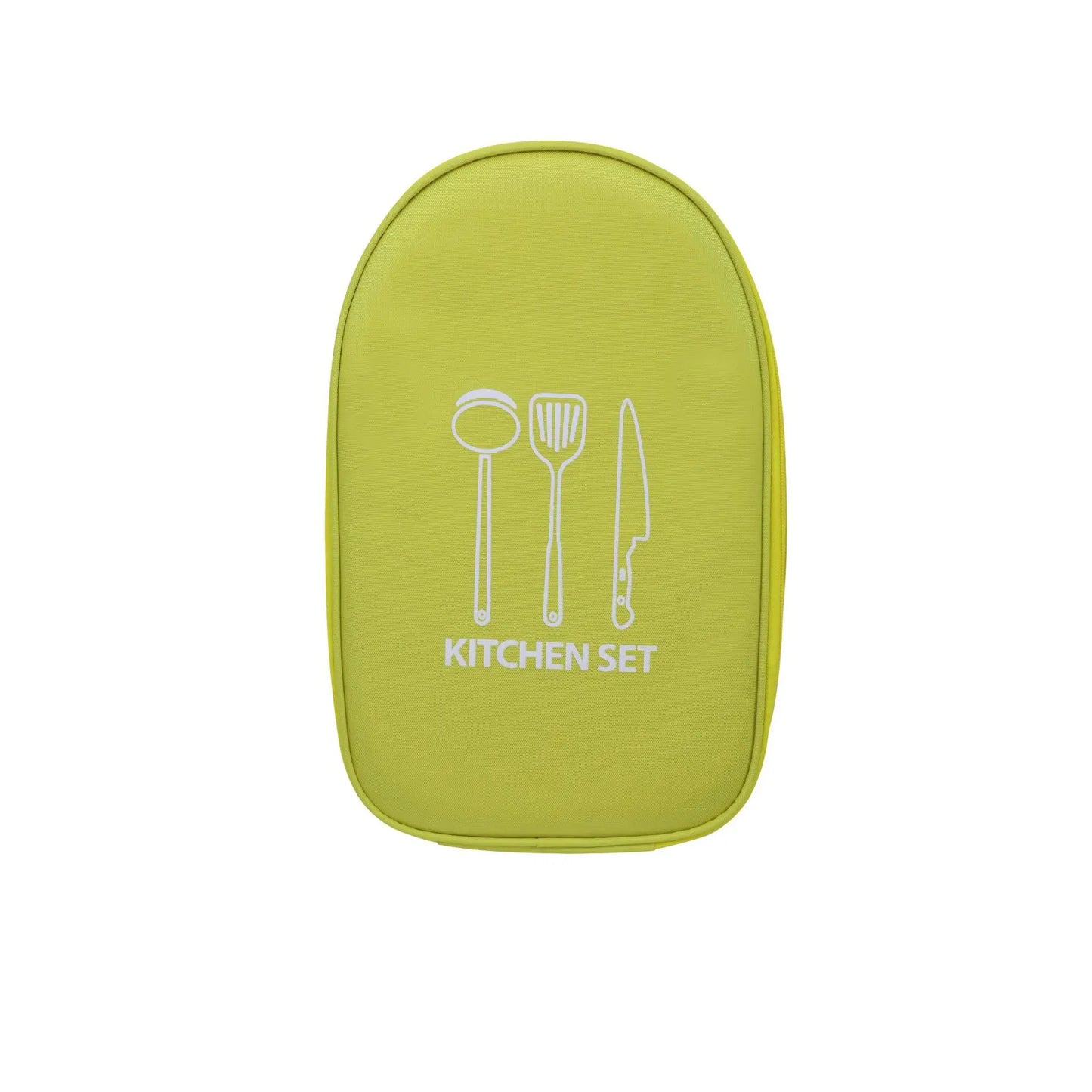 Camping Cookware Bag Kitchen Utensil Storage Bag Large Capacity Picnic Cooking BBQ Tableware Pouch Outdoor Camping Supplies