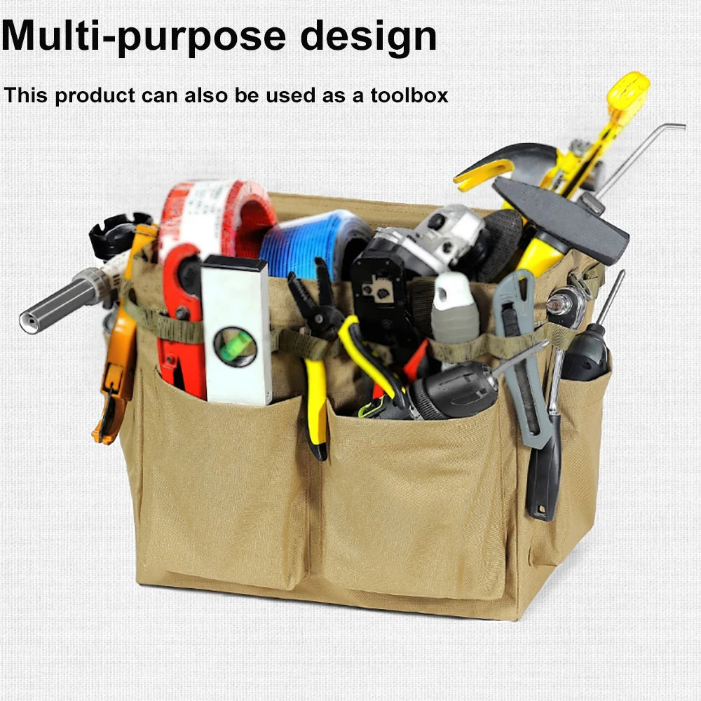 Camping Cooking Utensil Storage Tool Box Multifunction Car Trunk Storage Bag Large Capacity Collapsible Outdoor Hiking Fishing