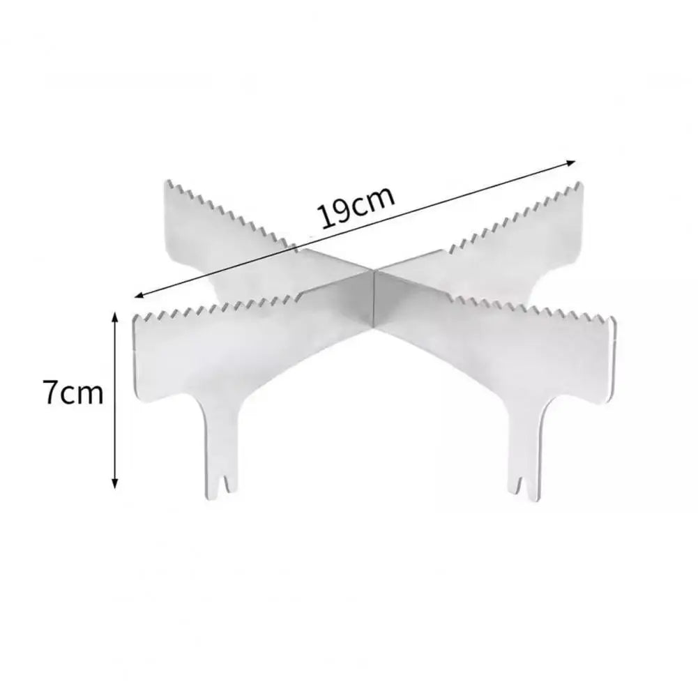 Outdoor Camping Smokeless Stove or Stove rack Portable Stainless Steel Burner Heater Mini Stove Campfire Fire Basin Equipment