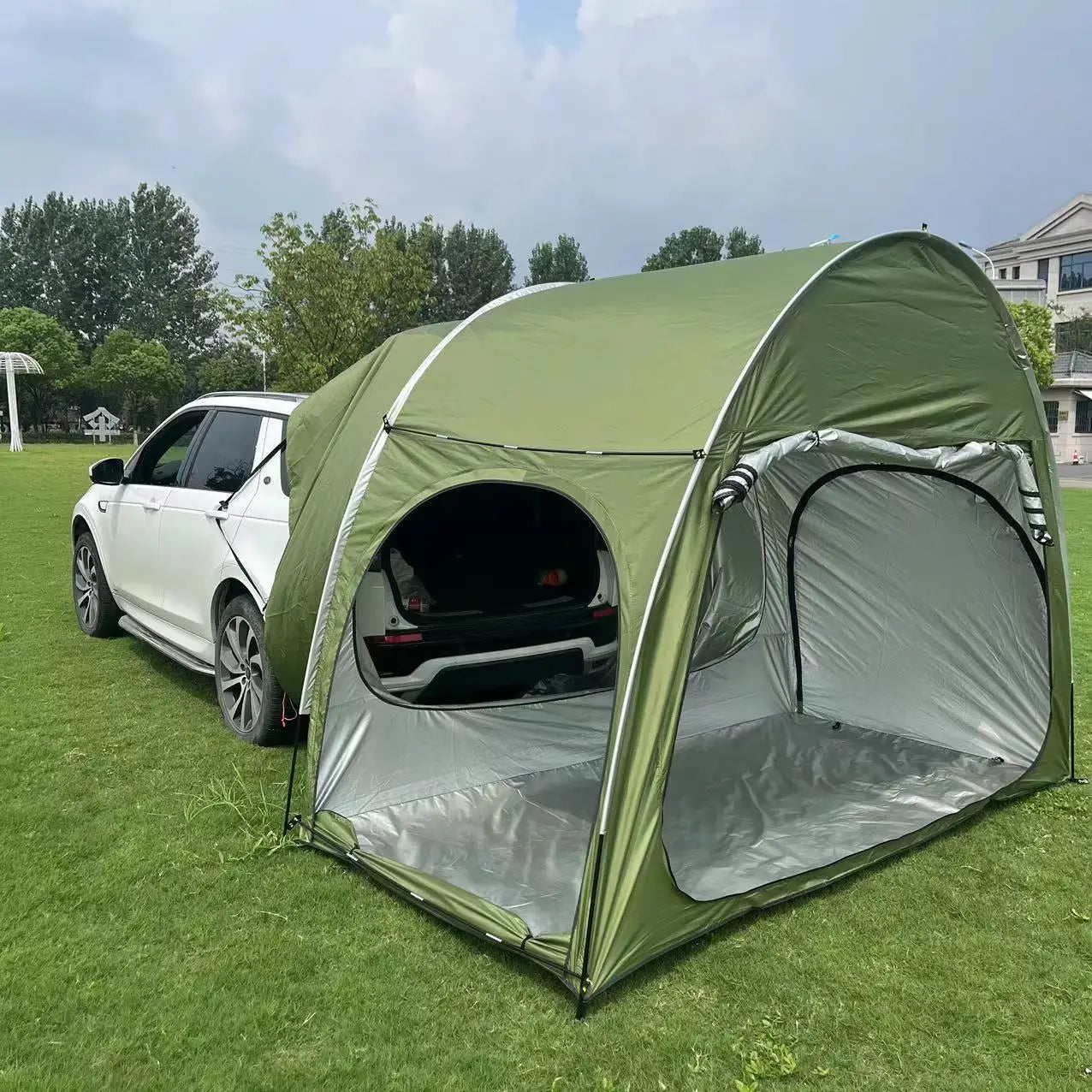 GDBCHZDM Camping Car Rear Tent Outdoor Car Trunk Tent with Canopy Car Trunk Extension Tent Sunshine-Proof Camping Equipment