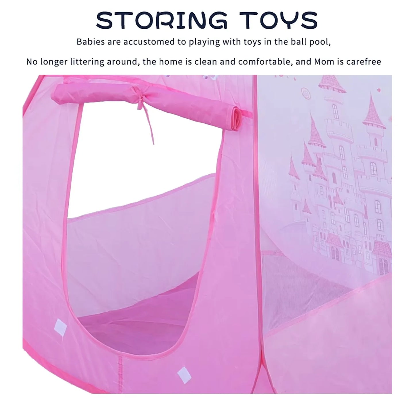 Children'S PENESAS Tent, Indoor Bed, Small House, Castle, Princess House, Sleeping, Boys And Girls Playing, Toys, Secret Base