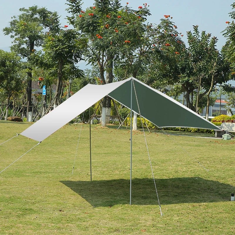4x3M Waterproof Camping Tarp Shelter Car Tent Outdoor Shade Sail Ultralight Garden Canopy Awning Tourist Beach Sun Shelter