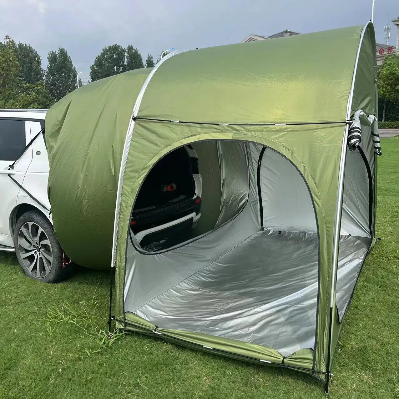 GDBCHZDM Camping Car Rear Tent Outdoor Car Trunk Tent with Canopy Car Trunk Extension Tent Sunshine-Proof Camping Equipment