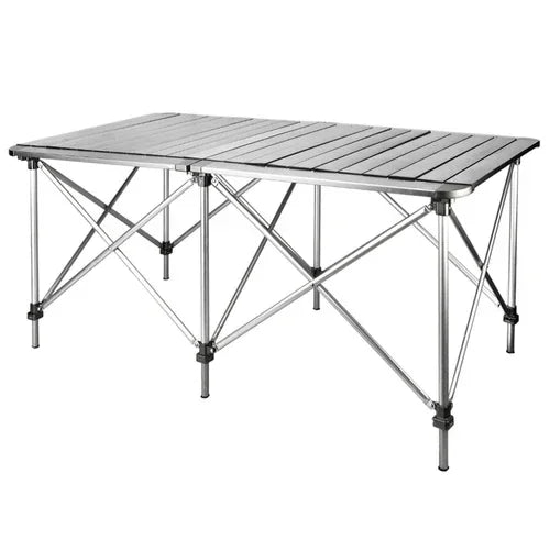 Beach Self-Driving Travel Barbecue Camping Outdoor Lifting Folding Table Aluminum Camping Picnic Table Portable Dining Table