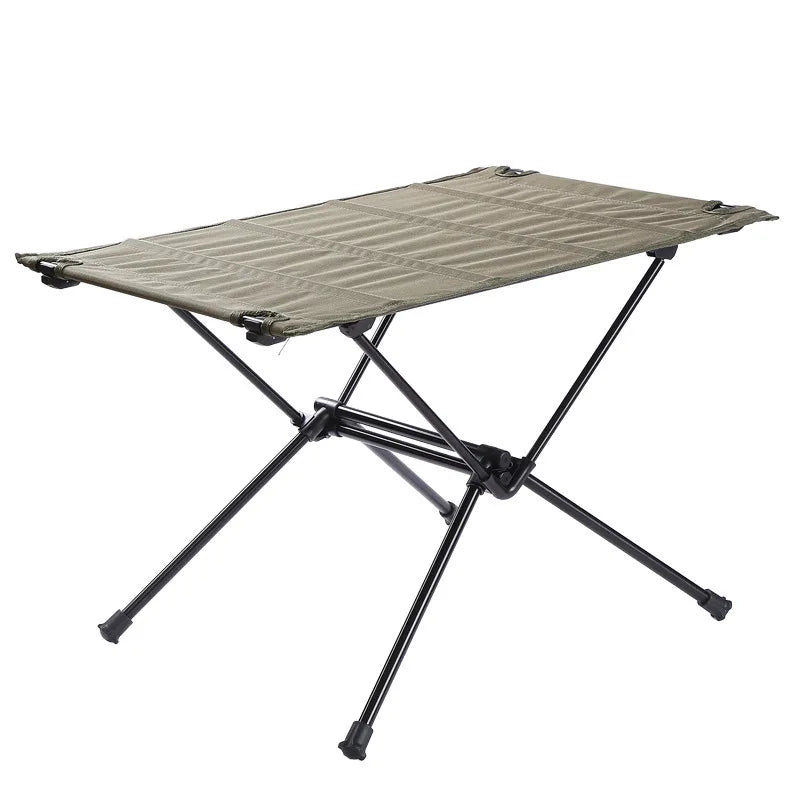 TARKA Camping Oxford Fabric Table Folding Desk Lightweight Foldable Cloth Tables Outdoor Fishing Picnic Desk Camping Equipment