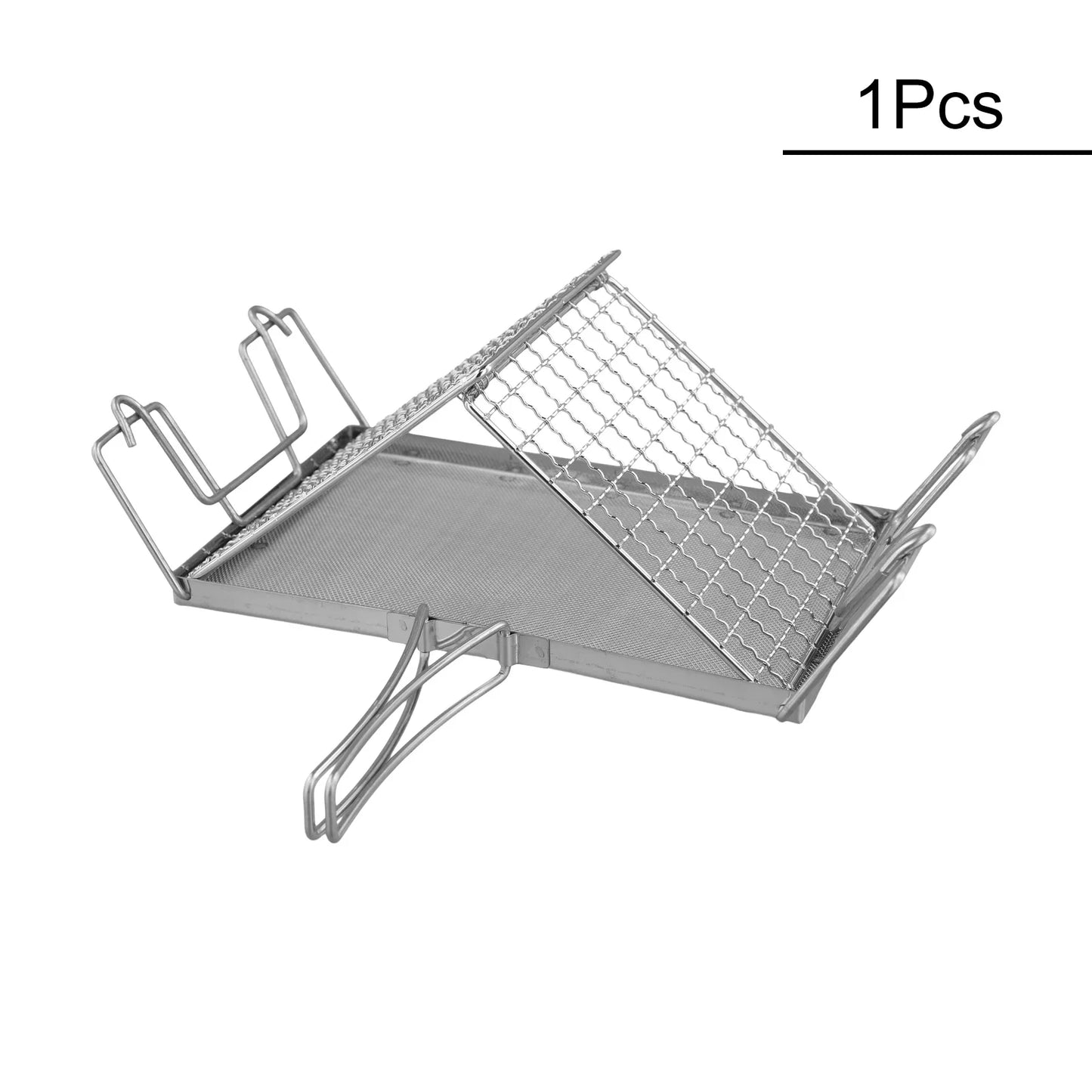 Camping Toaster Foldable Camping Stove Camping Picnic Convenient To Store Easy To Clean Foldable Storage Design