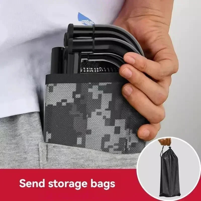 Taburetes Plegables Portátiles para Exteriores   Ideal para Camping  Pesca  Viajes  Telescópico y Ligero