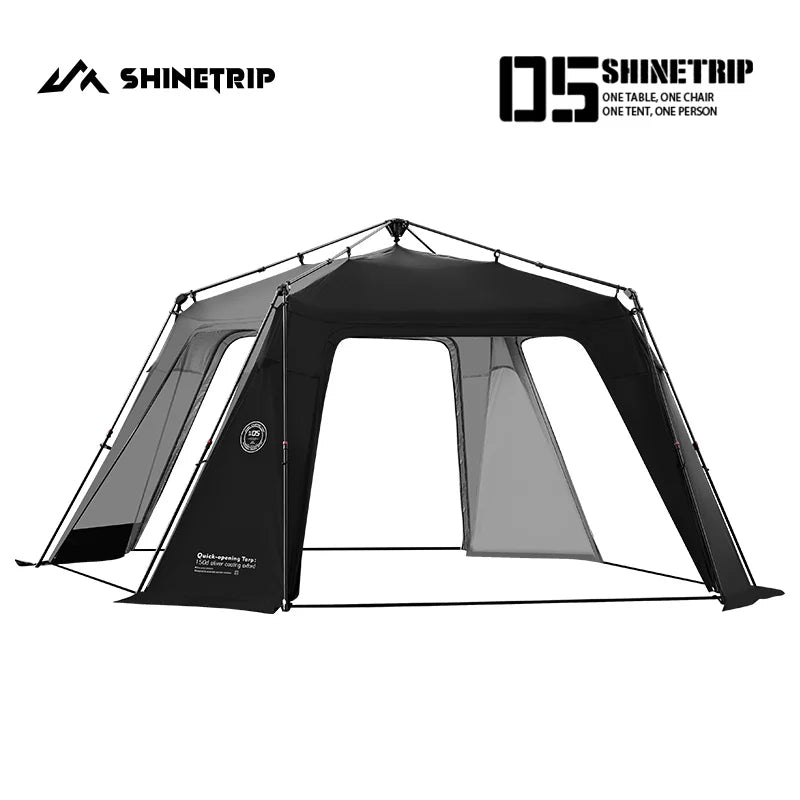 ShineTrip 05 Series Dome camping tent Quick Setup big tent camping car tent Oversized Canopy Waterproof Sunproof gazebo