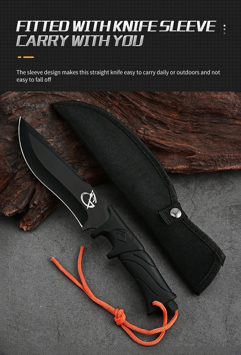 Outdoor Knife Straight Knife Portable Mini Knife Outdoor Portable