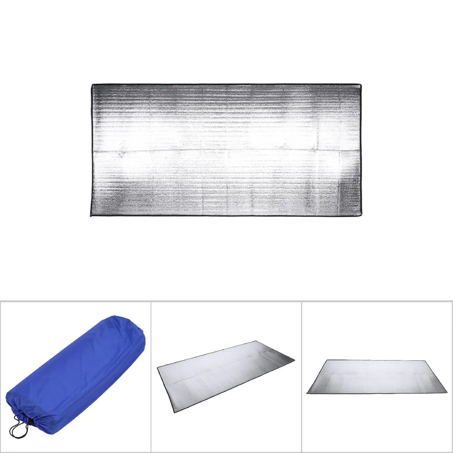 EVA Camping Mat Moistureproof Outdoor Sleeping Pad Double Face Aluminum Foil Tent Mat Camping Supplies