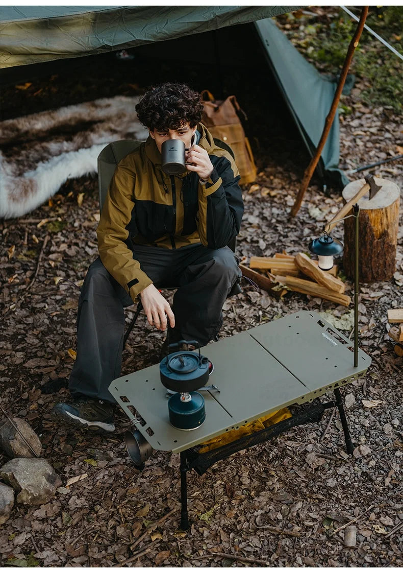 Naturehike Outdoor Igt Table Multifunctional Camping Tactical Table Adjustable Height Picnic Portable Folding Lightweight Table