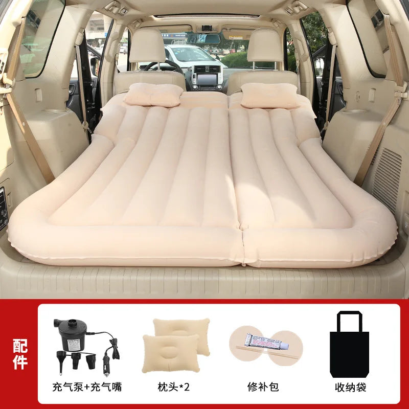 Inflatable car mattress  Inflatable Car Multifunctional Car inflatable bed car accessories inflatable bed travel goods