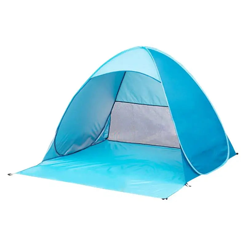 Pop Up Beach Tent UV Protection Camping Canopy Multifunctional Sun Shelter With Easy Setup Design for Mountaineering Traveling