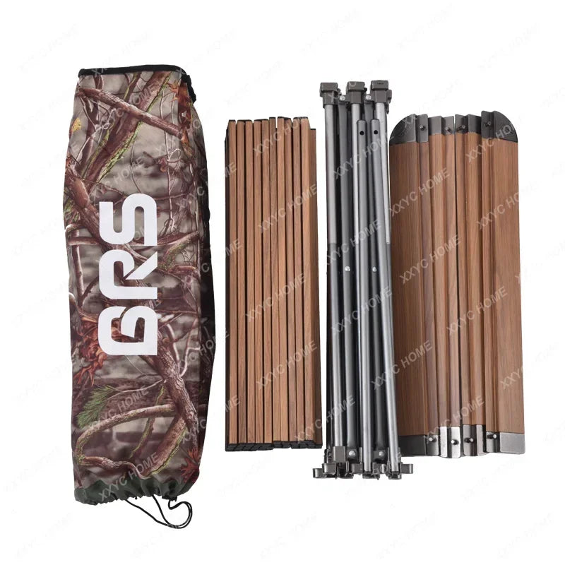 Beach Self-Driving Travel Barbecue Camping Outdoor Lifting Folding Table Aluminum Camping Picnic Table Portable Dining Table