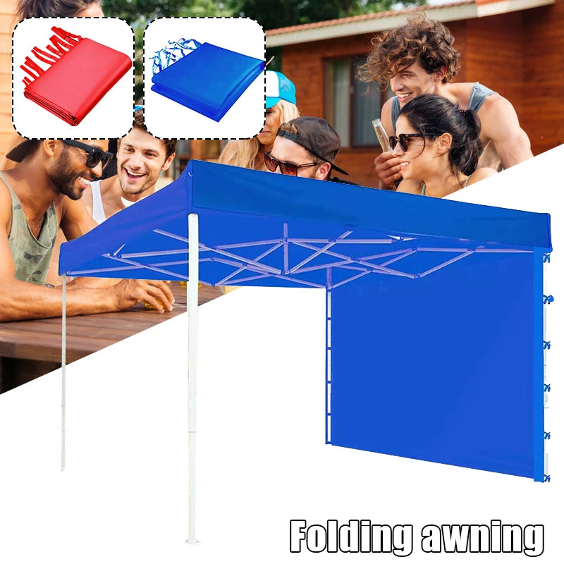 Folding Awning Instant Solar Wall Outdoor Instant Awnings Waterproof Four Corner Sunshade Tent Fence Outdoor Stall Tent Fence