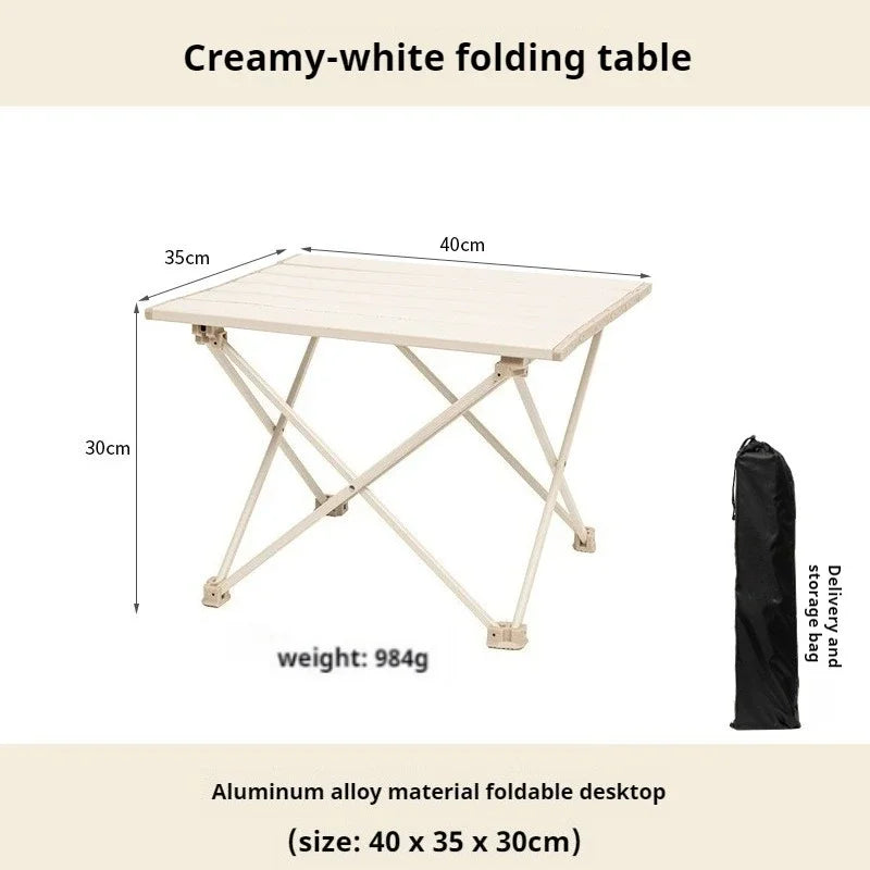 Outdoor Camping Folding Table Ultra Light Camping Table Multi-Scenario Camp Fishing Desk Barbecue Stall Simplicity Small Tables