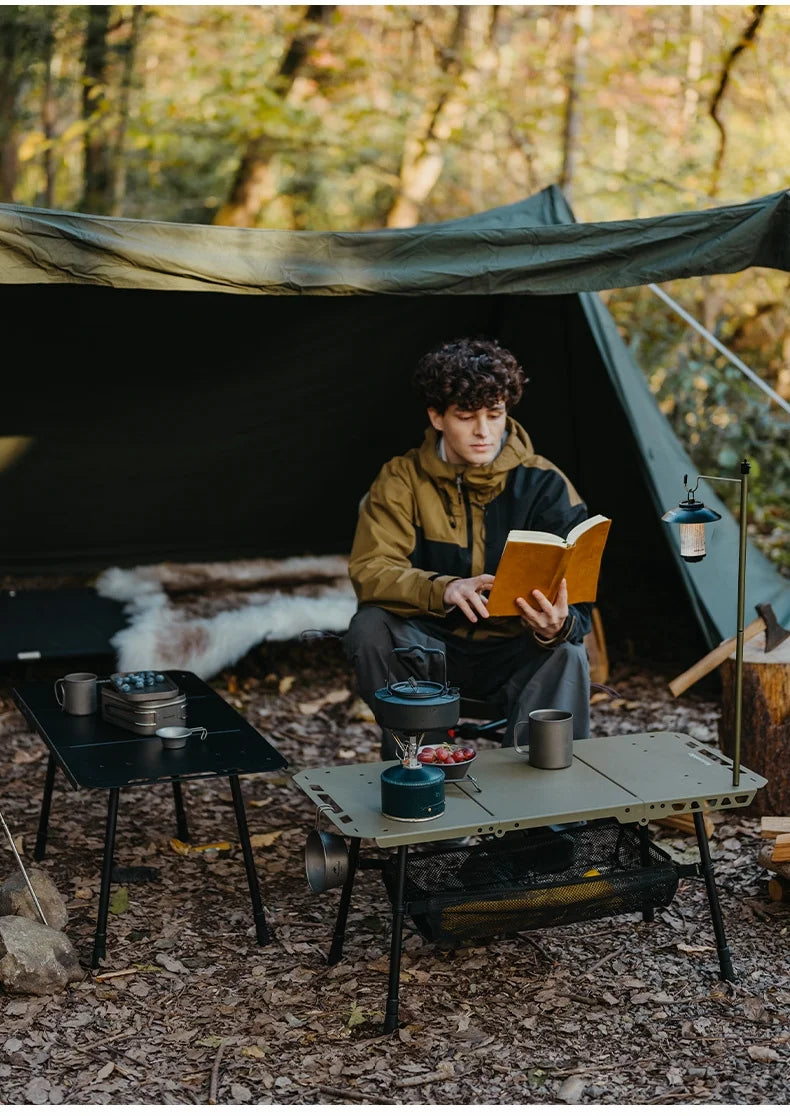 Naturehike Outdoor Igt Table Multifunctional Camping Tactical Table Adjustable Height Picnic Portable Folding Lightweight Table