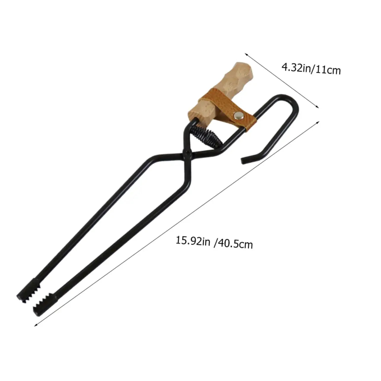 Fire Poker Camping Firewood Tongs Winter Fireplace Poker Camping Roasting Sticks Fire Pit Poker Picnic Portable Camping Supplies