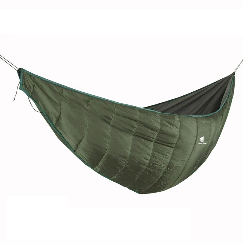 Ultralight Outdoor Camping Hammock Underquilt Portable Winter Warm Under Quilt Blanket Cotton Hammock 2025 New Sleeping Bags