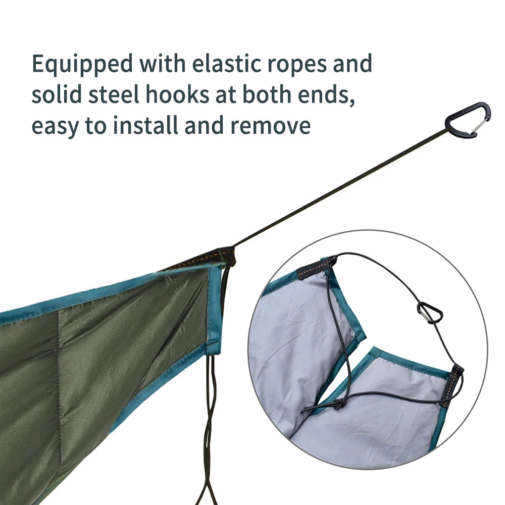 Portable Hammock Underquilt Winter Cold Weather Warm Under Quilt for Outdoor Camping Hiking Traveling