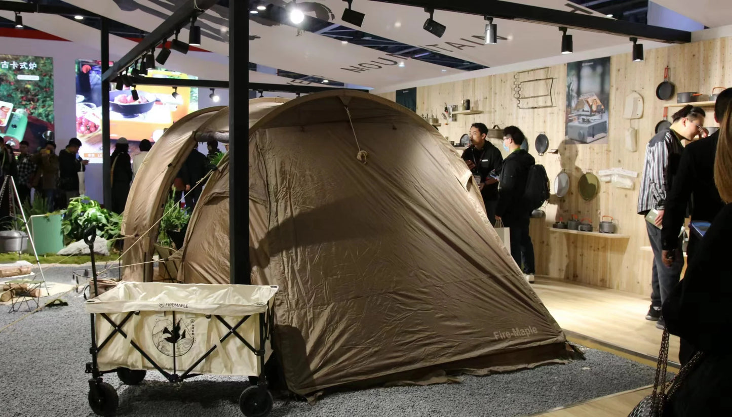 Outdoor Folding Portable Car Rear Awning Tent Multi-person Rainproof Pergola Camping Canopy Tent