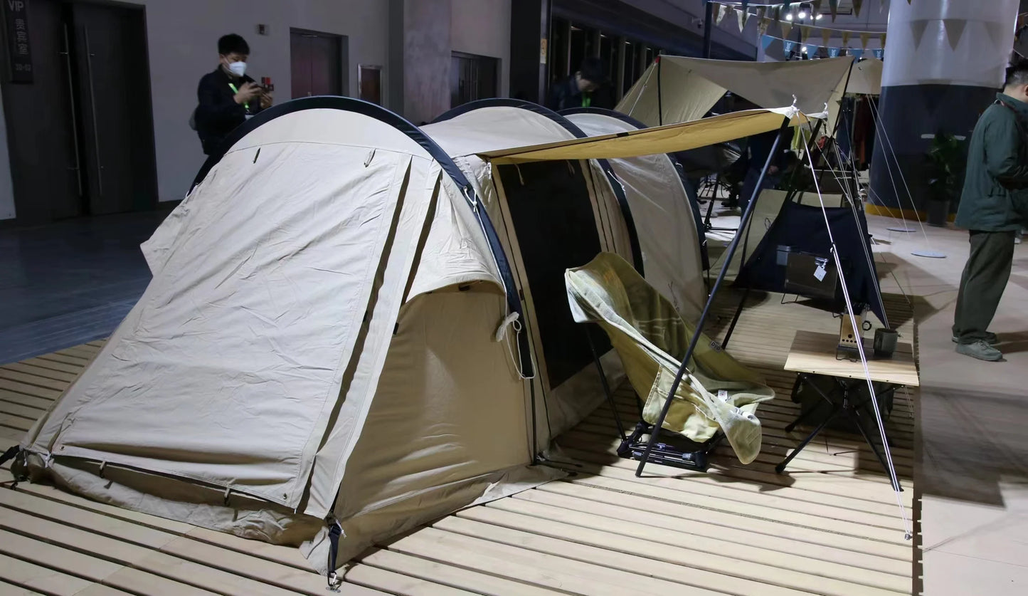 Outdoor Folding Portable Car Rear Awning Tent Multi-person Rainproof Pergola Camping Canopy Tent