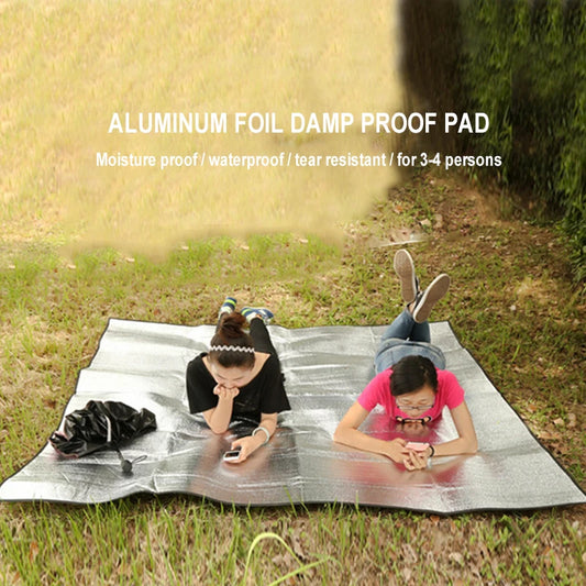 Camping Camping Mat 3-4 People outdoor Portable Ultralight Tent Waterproof Windproof High-Density Mesh Mats Great For Hiking