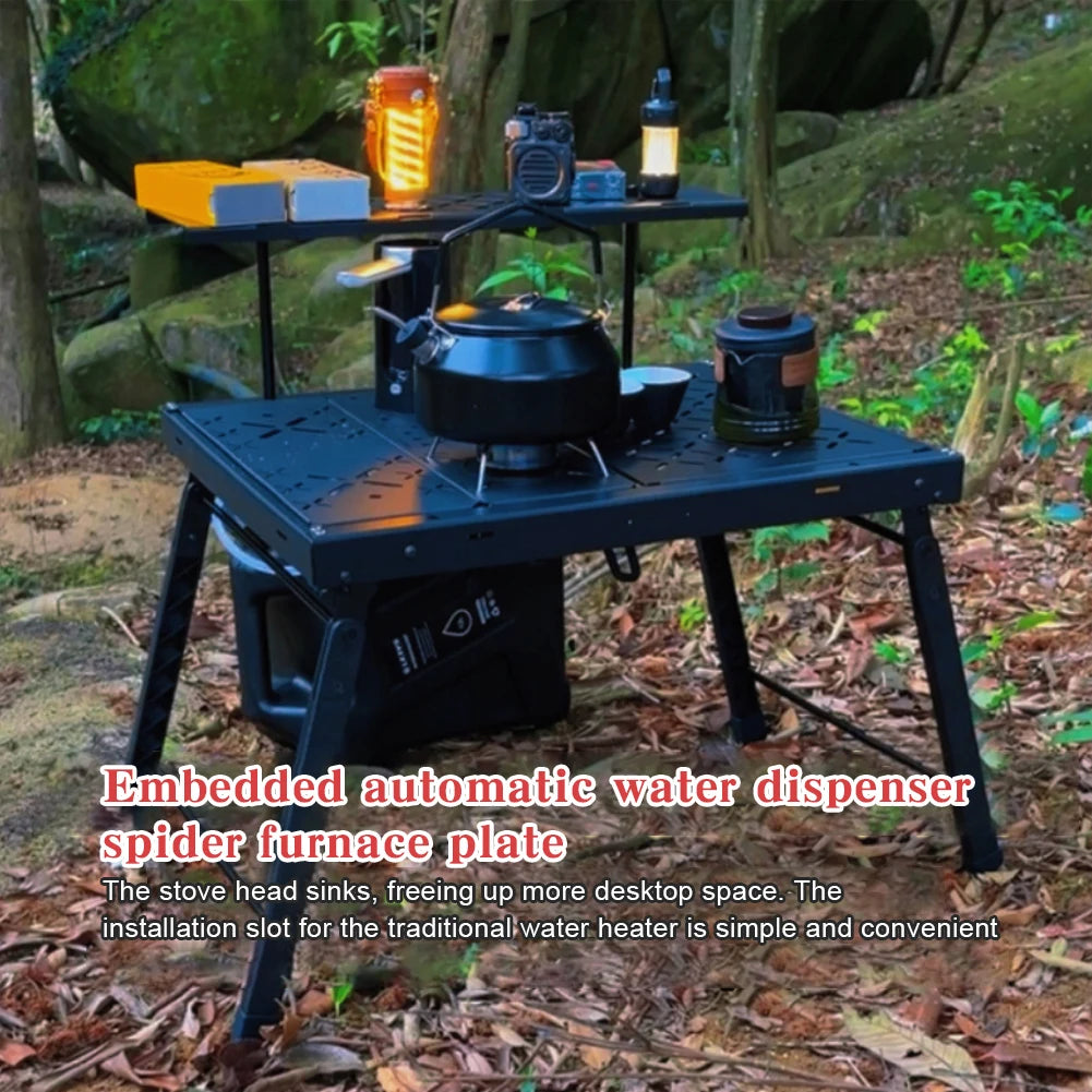 Camping IGT Table Board Multifunctional Spider Stove Table Plate Portable IGT Table Plate for SOTO Spider Stove Accessories