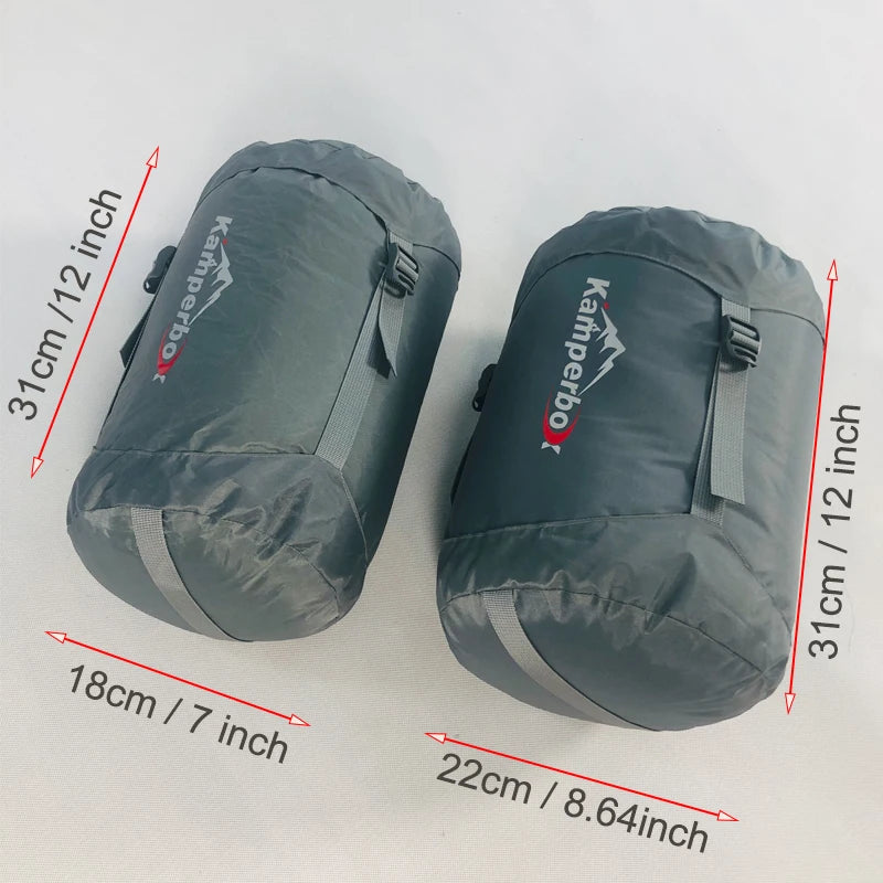 Kamperbox Sleeping Bag Winter Cold Down Sleeping Bag Camping Equipment Down Slippers Lightweight Sleeping Bag