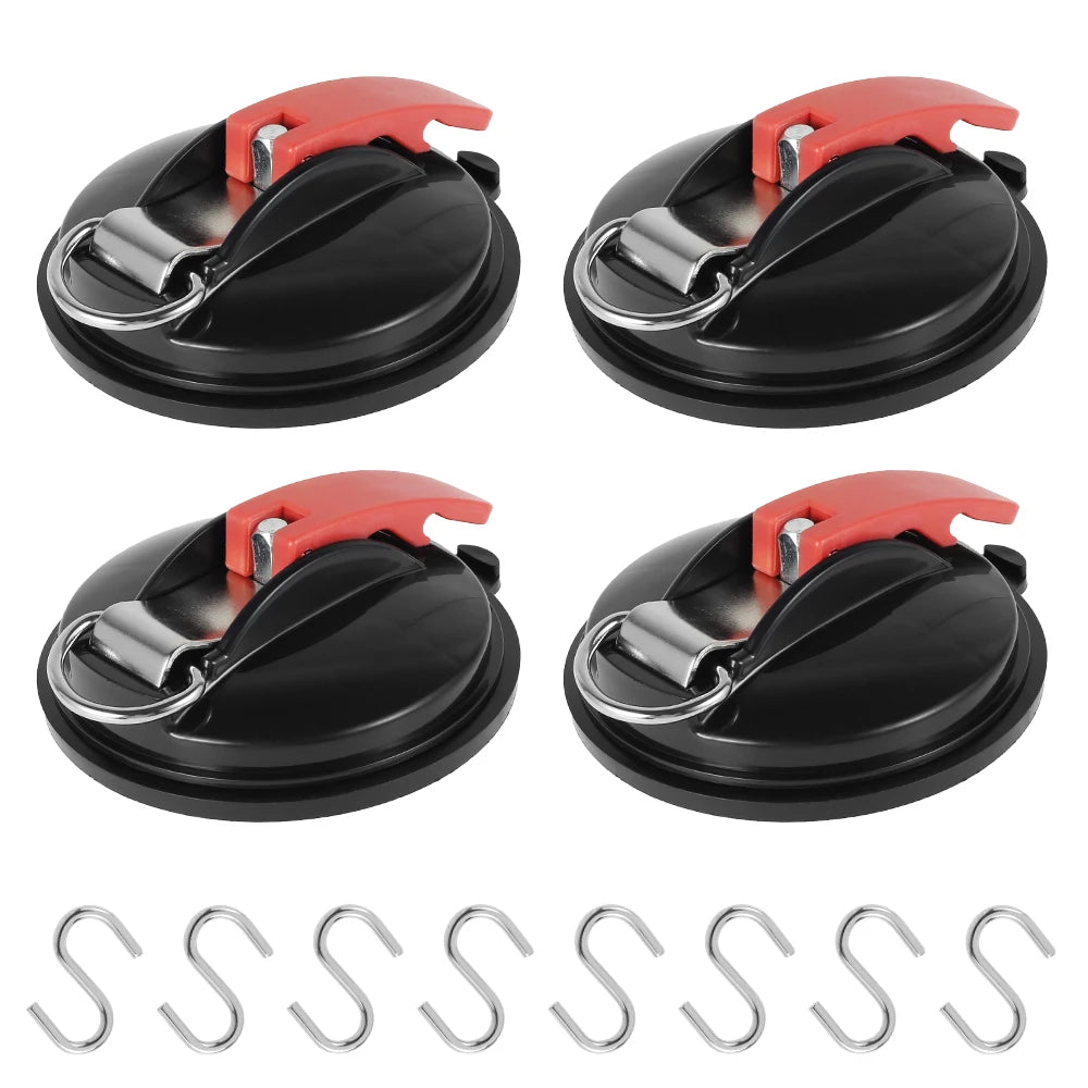 2/3/4Pcs Car Truck Tent Suction Multi-function Camping Tent Securing Hook Auto Accessories Vacuum Suction Cup Car Accessories