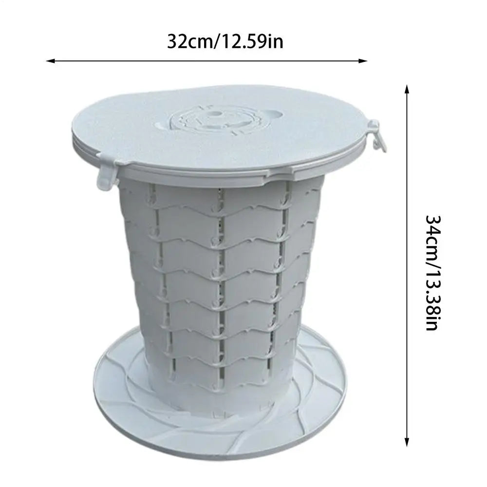 Portable Toilet For Camping Portable Potty For Camping 881 Lbs Capacity Lightweight Waterproof Seat Bucket Potty For Bedside