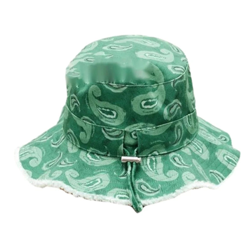 Fishing Hat Wide Brim Cover Sunshade Summer Must Have Item Colorful Painting Drop Shipping