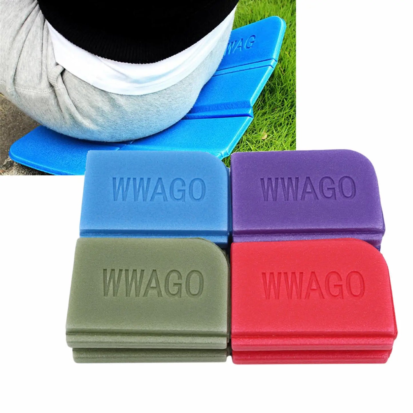 Beach Camping Mat Foldable Portable Small Picnic Mat Waterproof Moisture-proof Camping Pad Outdoor XPE Foam Folding Seat Cushion