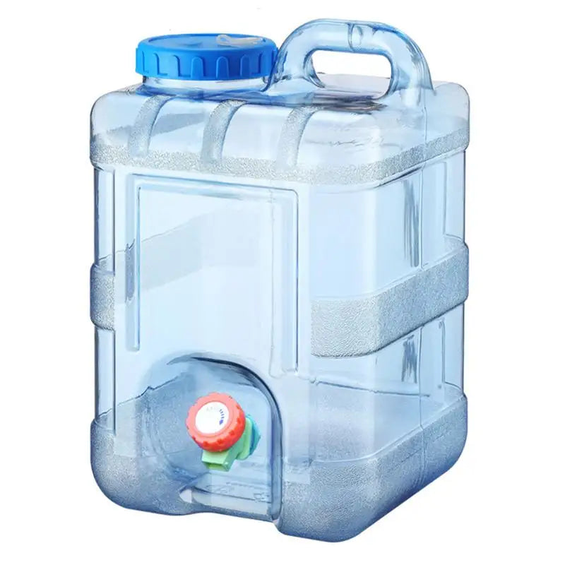 car Water Container 10L Camp Water Containers for Storage Portable Water Storage Carrier Jug with Spigot for Camping RV Outdoors