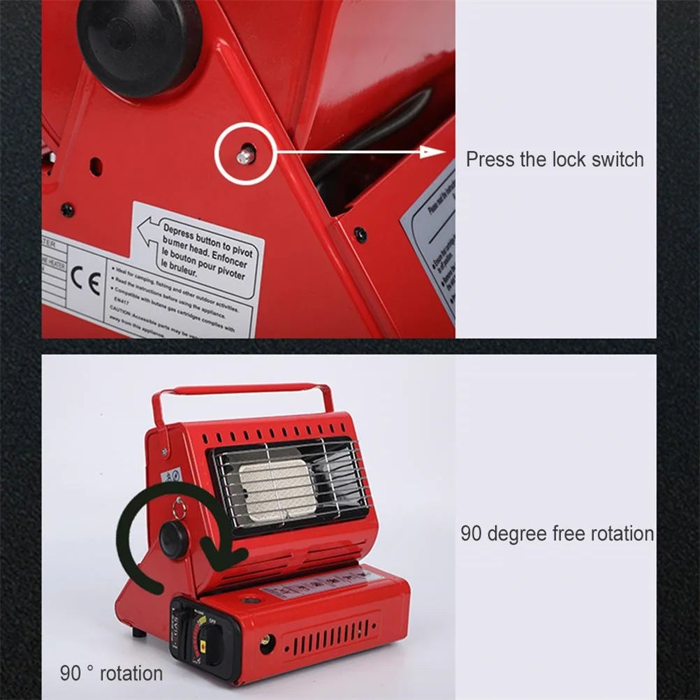 Outdoor Space Gas Heater Space Heater Camping Heater Stove Portable Heating Stove Liquefied Gas Heater for Camping