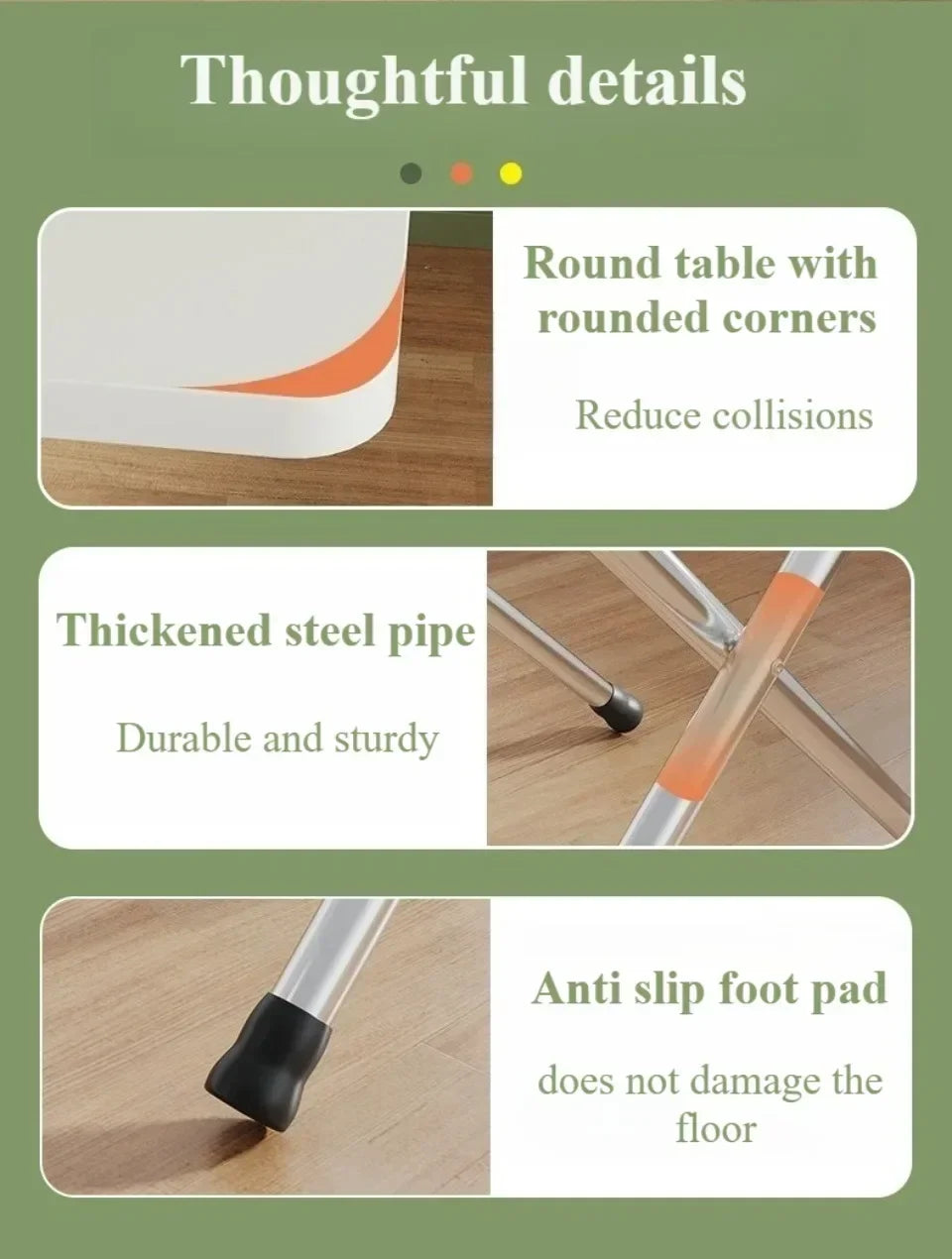 Folding Table Camping Not Easy Shake Durable Rectangular ShapeTable High Load-bearing Capacity Portable Camping Table Foldable